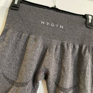 NVGTN Black Speckled Contour Seamless Leggings✨